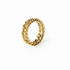 ICEEX Micro Paved Cuban Link Ring