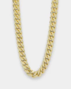 ICEEX 18k Gold Cuban Link Chain