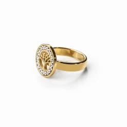 ICEEX Tree Of Life 18k Gold Ring