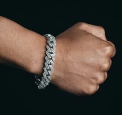 ICEEX ICED OUT MICRO PAVED CUBAN LINK BRACELET