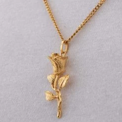 ICEEX 18k Gold Flower Pendant Necklace -Iceex CRAFTDECOMMarch8957 c5a6d713 9d8c 4043 aa53 d26eb6e98bd0