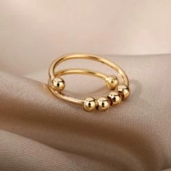 ICEEX Beaded Pearl Ring -Iceex H07d170c83c304f02ab430df9d15a9569y