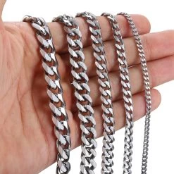 ICEEX Sterling Silver Cuban Link Chain -Iceex H1b5480e91df84c8aaccdc72073352ab3M