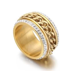 ICEEX 18k Gold Cuban Layered Diamond Ring -Iceex H1bf780f599984e47be4189b562743298O