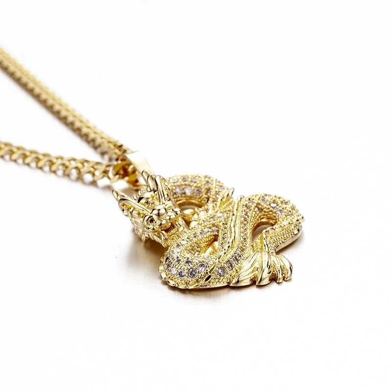 ICEEX Diamond Dragon Pendant