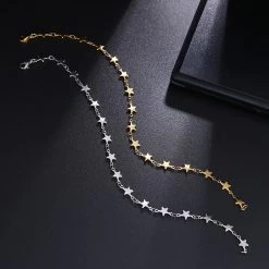 ICEEX Star Linked Bracelet (18k Gold / Sterling Silver) -Iceex H2358b8d9cba041ee9e0d9df10ff5b703t