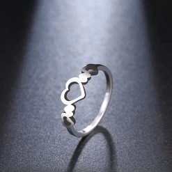 ICEEX Hollow Heart Ring 15 ICEEX Hollow Heart Ring -Iceex H2839a850a3b54b4c8d5a710a94ef01f4J