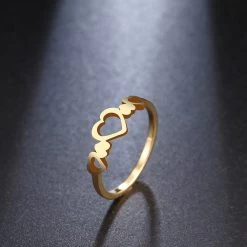 ICEEX Hollow Heart Ring