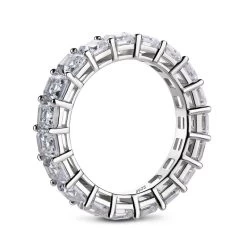 ICEEX 18kt White Gold Sterling Silver Diamond Baguette Lush Ring -Iceex H3735219ea7c8432c89ce7a60ef4dac16I