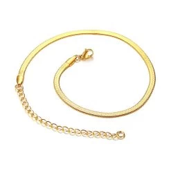 ICEEX 18k Gold Snake Necklace -Iceex H4654f68cc8094baaa10daa23001e28b1K