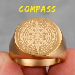 ICEEX Compass Ring -Iceex H68c41b5552a24e8582e69a000c8c612bK
