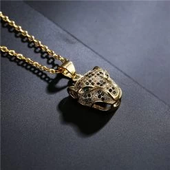 ICEEX 18k Gold Diamond Black Panther Pendant -Iceex H82fe51e661954eba869f0ec999bfa2c79