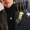 ICEEX Lucky Dice Pendant Necklace -Iceex H86ec8fcc1caf4782b38a25db0f2544944