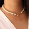 ICEEX Pearl Choker Women's Necklace -Iceex H89b2a84c213840ccbb31f8a6b59dbfb3r