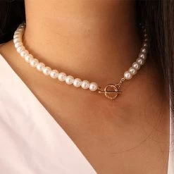 ICEEX Pearl Choker Women's Necklace