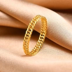 ICEEX Micro Paved Cuban Link Ring -Iceex H91a290d874ee48b48b95646eae7d9328D