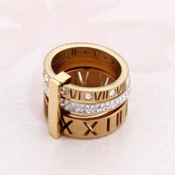 ICEEX 18k Gold Triple Stack Diamond Ring -Iceex Hae0181b25fdd493883be4bc5d1260922I e1400714 da40 4130 a6b7 4724032535d8