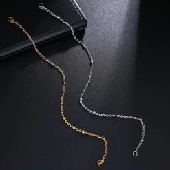 ICEEX 18k Gold / Sterling Silver Inter Link Bracelet -Iceex Hb33cb825165b4920b49b9129964606b8u