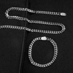 ICEEX Sterling Silver Curb Cuban Chain -Iceex Hb5a61022810d4138abfd6d84bad6bce8y 61f1f373 9ac6 4d3c 8828 345ef37d2da9