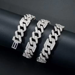ICEEX Miami Baguette Cuban Link Chain (Platinum White Gold) -Iceex Hb802cf6741f043eb8d73319baf2c7fe6T