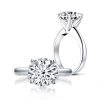 ICEEX 18k White Gold 3ct Diamond Engagement Statement Ring -Iceex Hbdb29e3d84e249b79692c59ae284ad7bI