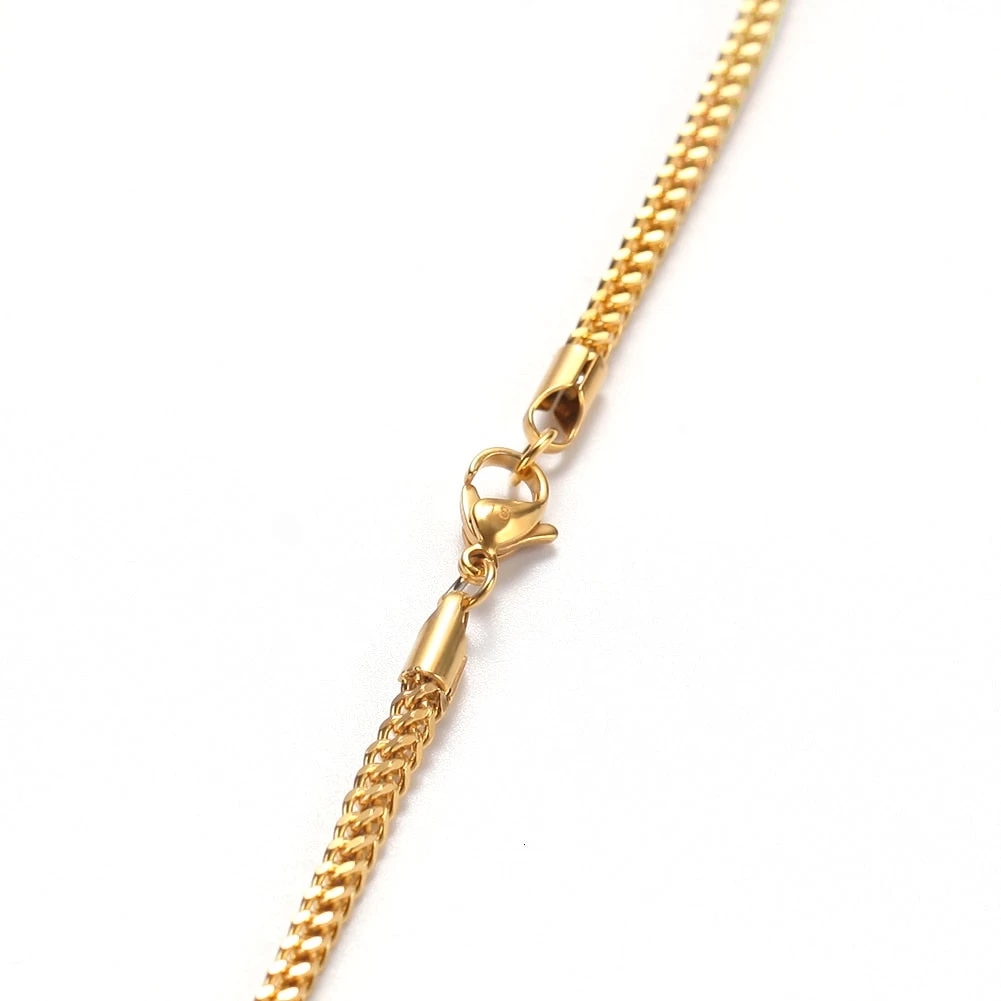 ICEEX 3mm 18k Franco Link Chain 5 ICEEX 3mm 18k Franco Link Chain - Image 3