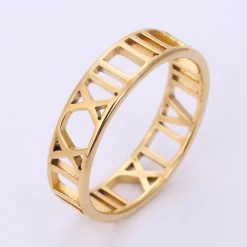 ICEEX 18k Gold Numero Uno Ring