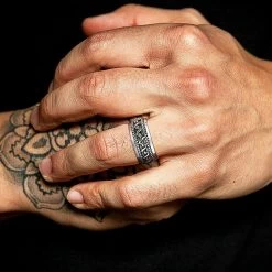 ICEEX Twisted Rope Sterling Silver Ring -Iceex Hc8af3a430f264270a24941caa5715f449