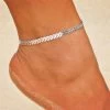 ICEEX Sterling Silver Elegance Anklet -Iceex Hcabd19813fda47429645c505de1135d0H