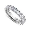 ICEEX 18kt White Gold Sterling Silver Diamond Baguette Lush Ring 1 ICEEX 18kt White Gold Sterling Silver Diamond Baguette Lush Ring -Iceex Hdc4f885ef8354e988434382e7a882c5ek