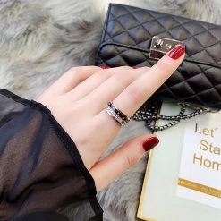 ICEEX Rose Gold Diamond Numeral Ring -Iceex Hef82e44a12064d4495aa0dde546b2574c