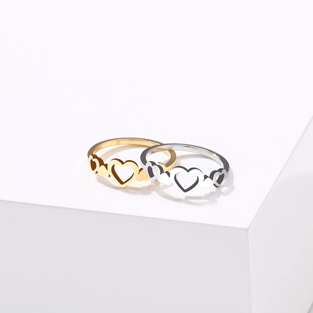 ICEEX Hollow Heart Ring 9 ICEEX Hollow Heart Ring - Image 7