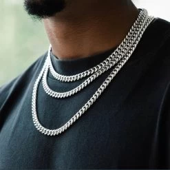 ICEEX Sterling Silver Cuban Link Chain -Iceex IMG 0220 1