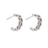 ICEEX Sterling Silver Rope Earrings -Iceex S022c31177dfd4128a54eb1cb6f40615eJ