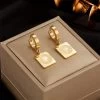ICEEX 18k Gold Queen Earrings -Iceex S07dc15437f12431189ed4efaf43e92f4s
