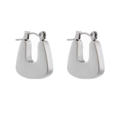 ICEEX Sterling Silver Numero Uno Earrings