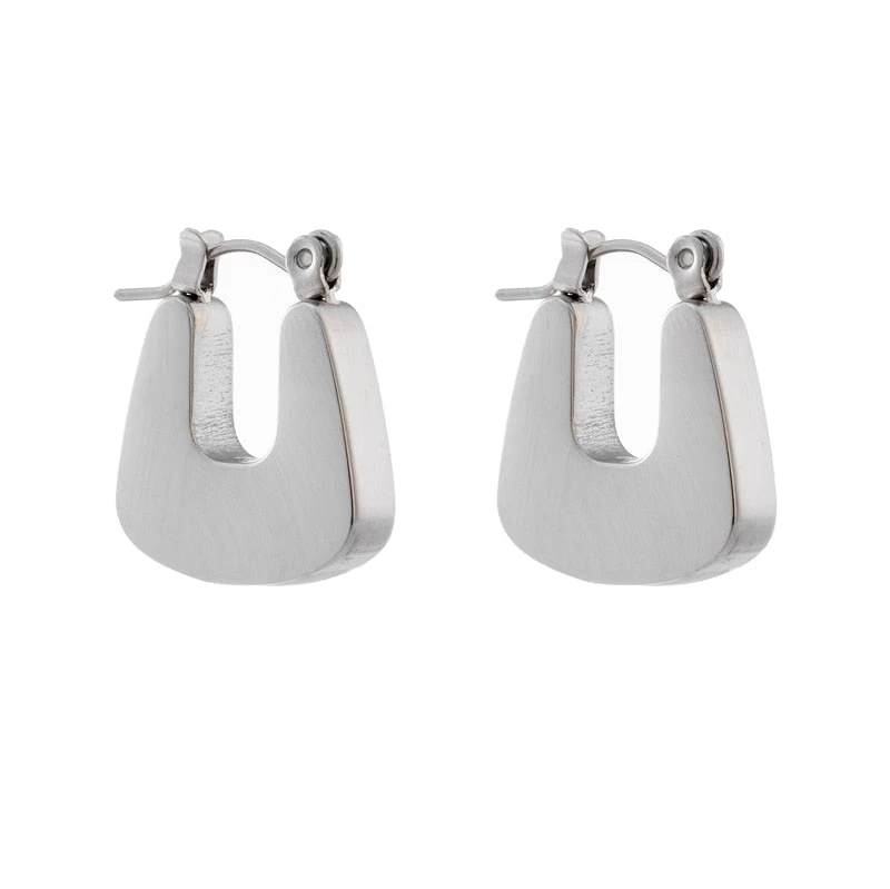 ICEEX Sterling Silver Numero Uno Earrings 3 ICEEX Sterling Silver Numero Uno Earrings