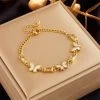 ICEEX 18K Gold Rendezvous Diamond Anklet -Iceex S1106921450e54eca8fca05b272ad3721v