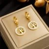 ICEEX 18k Gold Tree Of Life Earrings -Iceex S19852c6dc15444a4af9e41c4a791c370N