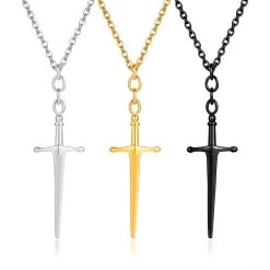 ICEEX Sword Knife Pendant Necklace -Iceex S1fb083e6cb96404eab7aaafad38ece08D