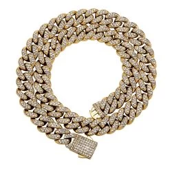 ICEEX Miami Curb Cuban Link Chain (Gold/Silver) -Iceex S22600911b8c2442fb34ebd1fe71981c1n