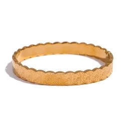 ICEEX 18k Gold Wafaa Bangle