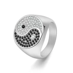 ICEEX Diamond Ying Yang Ring -Iceex S4c0d90ef20ef4bac9d9529bd5dbe7258N