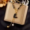 ICEEX 18k Gold Miami Leather Pearl Pendant Chain 1 ICEEX 18k Gold Miami Leather Pearl Pendant Chain -Iceex S5138d8ae313c4414869ed7b77cf04776b