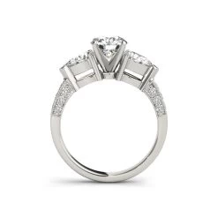 ICEEX Royal Round Cut 1 Ct Sterling Silver Diamond Ring -Iceex S70c0fee36fdd468fac1fb2a4d0e06152x