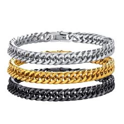 ICEEX 8mm Double Curb Chain Bracelet -Iceex S75522d7cf55042699b67a095b0e0717ad