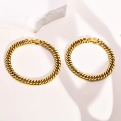 ICEEX 8mm Double Curb Chain Bracelet -Iceex S76bdf2bc9fec4387ab43c7622c69615fl