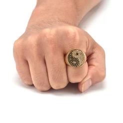 ICEEX Diamond Ying Yang Ring -Iceex S8380bed6767e48f09812b36e8c3d9544w