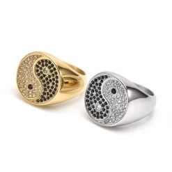 ICEEX Diamond Ying Yang Ring -Iceex S8683b6d1e32f4f4292c100ef274c6afab
