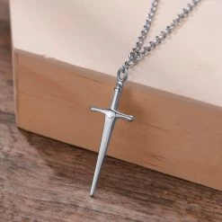 ICEEX Sword Knife Pendant Necklace -Iceex S8ee65ef8adf94137a9fdd1c37c47a145g